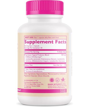 Probiotics for Women - 10 Billion CFU for pH Balance Urinary Tract & Feminine Health - Supports Gut Flora & Yeast - 30 Capsules - Buy Online on GoSupps.com