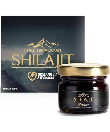 DK Pure Himalayan Shilajit/Shilajeet Resin 20 g | Guaranteed 75%+ Fulvic Acid | Sourced from 5.5 m | For Endurance Stamina and Strength | Contains a Certificate of - Buy Online on GoSupps.com