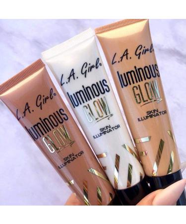 L.A. Girl Luminous Glow Skin Illuminator - Afterglow 1 fl oz (30 ml) | Radiant Skin Boost - Buy Online on GoSupps.com