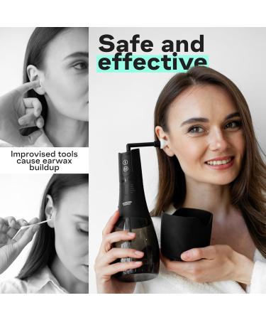 Electric Ear Wax Removal Kit - 5 Modes Water Cleaner for Adults & Kids Ear Cleaning with Timer & Tips - Advanced Earwax Removal System - Buy Online on GoSupps.com