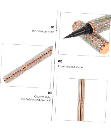 Didiseaon 1pc Eyeliner Eye Beauty Pen Eyelash Glue Pen Self Adhesive Eye Lash Plastic Auxiliary Self-adhesive 1 count (Pack of 1) As Shown - Buy Online on GoSupps.com