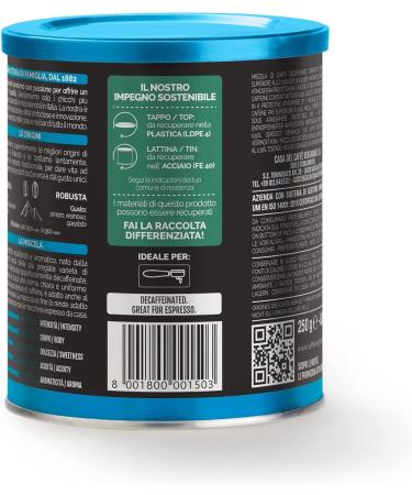 Caff Vergnano - Caf Arabica Moulu D caf in Bo te de 250 g - Buy Online on GoSupps.com