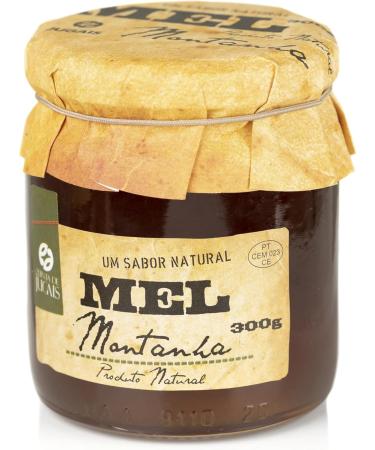 Mountain honey - 300 g jar - Made from pure mountain spices - Ideal for desserts and breakfasts - Gluten and lactose free - 100% natural product - Portuguese gourmet product - Buy Online on GoSupps.com