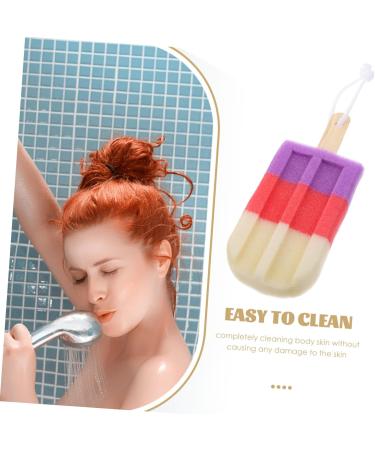 Buy Baluue 2Pcs Ice Cream Bath Ball Body Sponge - Exfoliating Shower Sponges for All Skin Types - International Shipping Available - Buy Online on GoSupps.com