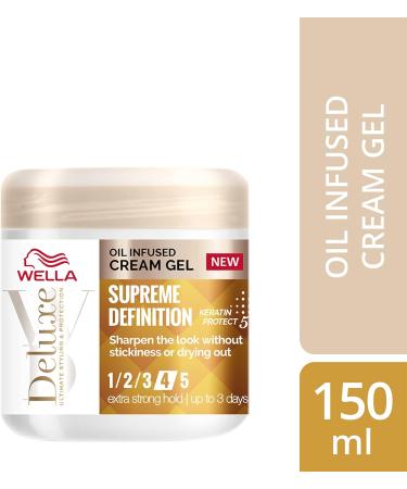 Wella Deluxe Supreme Definition Oil Infused Cream Gel 150ml - Hair Styling Perfection - Buy Online on GoSupps.com