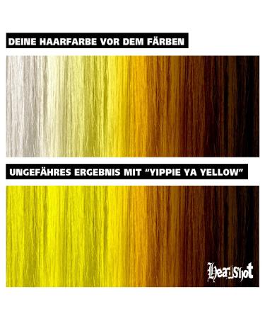 Yippie Ya Yellow Semi-Permanent Hair Color - 150ml Yellow Headshot for Vibrant Hair | International Shipping - Buy Online on GoSupps.com