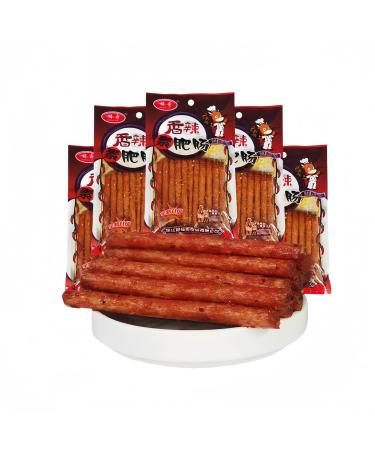 MKSDDF -38g*5 Pack Latiao Spicy Strips Chinese Spicy Snacks Chinese Snacks Spicy Snacks Latio-leisure, Entertainment, Party S