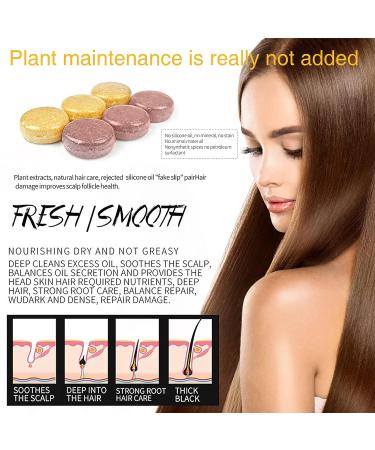 Organic Polygonum Multiflorum Ginger Hair Growth Shampoo Bars - Anti Hair Loss & Anti-Dandruff - 2pcs Set - Buy Online on GoSupps.com