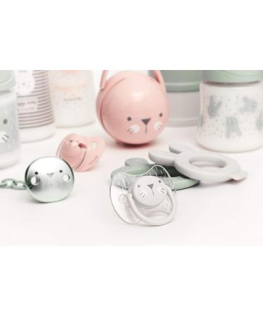 Buy Suavinex 306608 Moustache Pacifier - Reversible Grey (6-18 Months) - 1 Piece | International Shipping Available - Buy Online on GoSupps.com