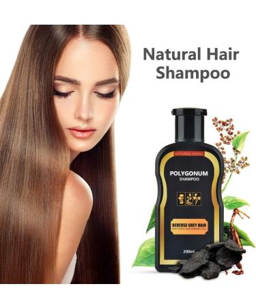  None Brand Natural Darkening Shampoo for Reverse Gray & White Hair Volumizing & Moisturizing Nourish Organic Hair Darkening Shampoo Bar for All Hair Types (200ML) - Buy Online on GoSupps.com