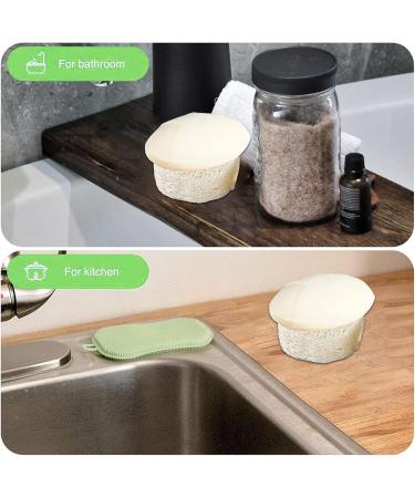 Buy 100% Natural Luffa Slices | Eco-Friendly Soap Holders & Luffa Accessories for Shower Bathroom & Kitchen - Buy Online on GoSupps.com