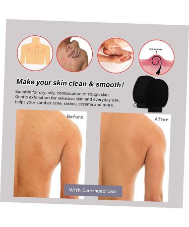 Shop Mikinona Exfoliating Bath Gloves - 1 Pair Scrubber Mitts for Spa & Shower | International Shipping Available - Buy Online on GoSupps.com