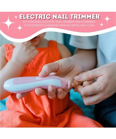 BABELA 24 in 1 Baby Healthcare & Grooming Kit with Electric Nail Trimmer Set - Nursery Baby Care Essentials in Pink/Blue - Hairbrush, Comb, Nail Clipper - Best Baby Care Set (Pink) - Buy Online on GoSupps.com