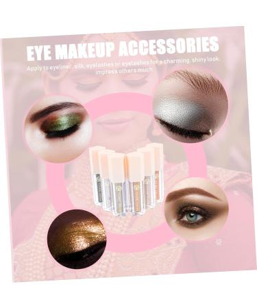 FOMIYES 12 Pcs Eye Shadow Set Glitter Liquid Eyeshadow Glitter Eyeliner Liquid Eye Highlight Eyeshadow Flash 1 count (Pack of 1) As Shownx2pcs - Buy Online on GoSupps.com
