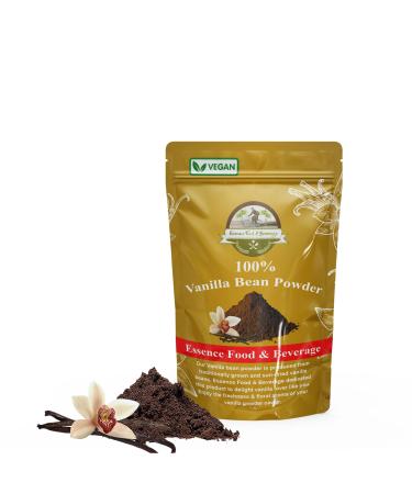 Essence Food & Beverage Vanilla Bean Powder - (2.5Oz) Vanilla Powder For Baking, Pure Vanilla Bean Powder, Ground Vanilla Beans, Raw & Unsweetened