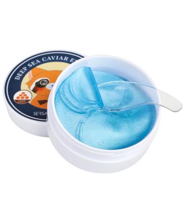 Under Eye Patches & Masks (60 pairs) Collagen eye Masks for Puffy Eyes Dark Circles and Wrinkles Reduction Gel Moisturising Eye Masks for Facials Anti-Aging Eye Patch Treatment Masks