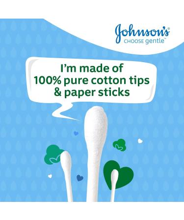 Buy Johnson's Baby Cotton Knops - Gentle & Safe for Babies | International Shipping Available - Buy Online on GoSupps.com