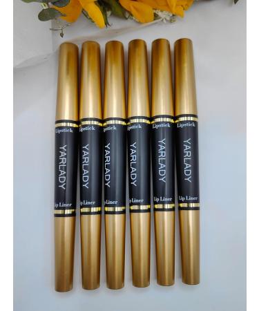 6pcs Matte Lipstick & Lip Liner Set - Long Lasting Waterproof Nude & Dark Brown - 24 Hour Moisturizing Lip Makeup Kit - Buy Online on GoSupps.com