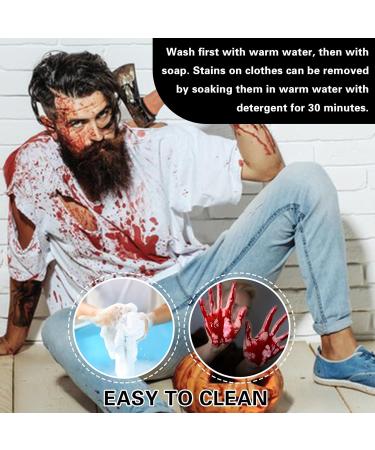 Ultimate Halloween Makeup Kit | Washable Fake Blood Spray & Gel | Special Effects Vampire & Zombie SFX Cosplay - Buy Online on GoSupps.com