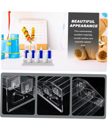 Angoily Storage Organizer 2pcs Cosmetic Storage Box Cosmetics Organizer Desktop Cosmetics Rack Makeup Box Eye Shadow Office 31X13X8.5CMx2pcs Transparentx2pcs - Buy Online on GoSupps.com