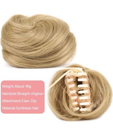Hair Bun Synthetic Claw Clip Bun Cat Ears Hair Donut Bun Claw Clip Messy Hair Bun Mini Hair Extensions Women Hair Accessories Hair Extension Hair Piece (Color : 18H613) - Buy Online on GoSupps.com