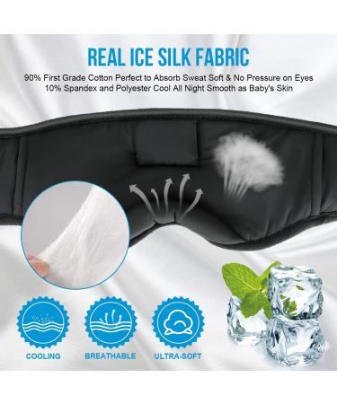 Music Sleep Headphones Bluetooth Headband Sleep Mask for Side Sleepers - Wireless Earbuds for Men, Women - Office Nap, Air Travel - Cool Tech Gifts - Buy Online on GoSupps.com