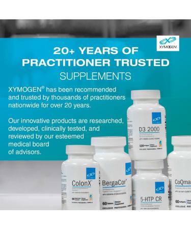 XYMOGEN NAC 600mg - Cardiovascular Antioxidant & Liver Detox - Immune Support & Glutathione Synthesis - Non-GMO (120 Capsules) - Buy Online on GoSupps.com