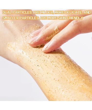 Turmeric & Vitamin C Body Scrub Skin Brightening Scrub Remove Dead Skin Improve Dark Spots Deep Cleanse Exfoliating Body Face  - Buy Online on GoSupps.com