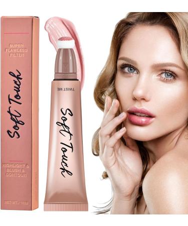 Women Makeup Highlighter Stick Cheek Face Cosmetic Liquid Makeup Stick Highlight | Makeup Cream Stick for Wedding Frifer H1 Highlight - Buy Online on GoSupps.com