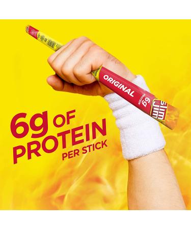 Slim Jim Giant Smoked Meat Stick Original Flavor - Keto Friendly - 0.97 oz, Pack of 24 - Buy Online on GoSupps.com
