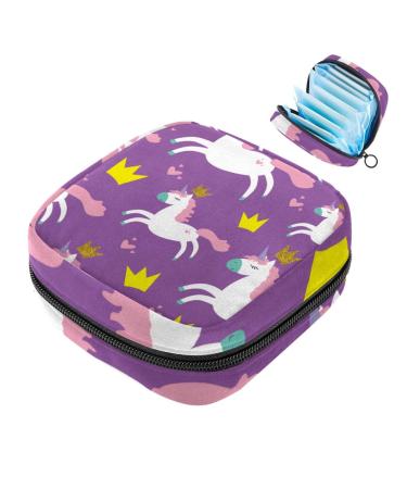 Javenproeqt portable ladies' binding bags menstrual cup pocket female menstrual pads bags for teenage girls tampons for the first period sweet princess inhorn