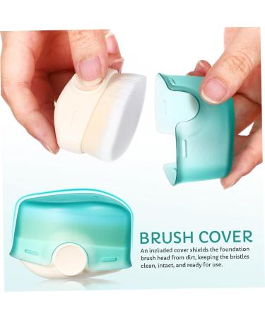 Toyvian Sunscreen Brush Sunscreen for Face Brushes Sunblock Foundation Brush for Liquid Makeup Travel Makeup Brush Makeup Blending Brush Makeup Applicator Brush Powder Puff Fiber Wool 6.20X4.50X4.50CM As Shown - Buy Online on GoSupps.com