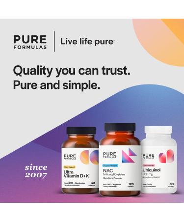 PureFormulas N-Acetyl-L-Cysteine - NAC Supplement Capsules 900mg NAC, Antioxidant Glutathione Precursor - Detox + Workout Recovery, and Immune Support - Non-GMO + Vegetarian Supplement -120 Capsules - Buy Online on GoSupps.com