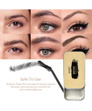 Ownest Eyebrow Soap Kit - Long Lasting Waterproof Smudge Proof Pomade for Natural Brows - 2pcs - Buy Online on GoSupps.com