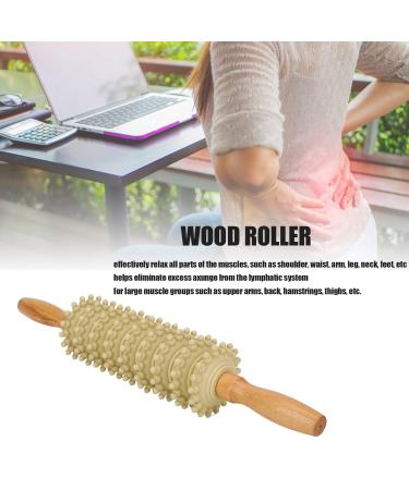 Anggrek Meridian Wooden Massage Roller Stick - Relieve Tiredness & Reduce Muscle Fat - Ideal for Deep Tissue Massage | International Shipping - Buy Online on GoSupps.com