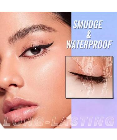 Lower Lash Stamp Bottom Lashes Stamp with Ink & Eyeliner Reusable Lower Eyelash Stamp Eyelash Stamp Double-ended Bottom EyeLashes Stencil Stamps Eyeliner Stamp Wingliner Stamp and Drag Eyeliner Black - Buy Online on GoSupps.com