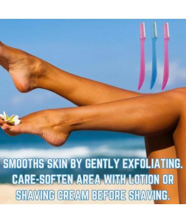 BYONE Razor for Women | Facial Hair Removal & Dermaplaning Tool | Exfoliator Peach Fuzz Remover & Eyebrow Trimmer | Smooth Skin Beauty Shaver - Buy Online on GoSupps.com