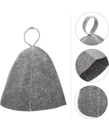 Coheali Shower Hood & Sauna Cap Set - Plush Bathing Towel Headgear for Men & Women | Portable Spa Accessories - Buy Online on GoSupps.com