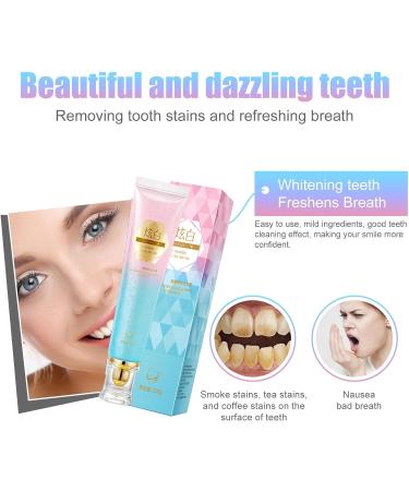 3 Pcs Nicotinamide Whitening Toothpaste Nicotinamide Dazzle White Toothpaste Niacinamide Whitening Toothpaste Dazzling White Toothpaste Remove Stain and Whitening - Buy Online on GoSupps.com