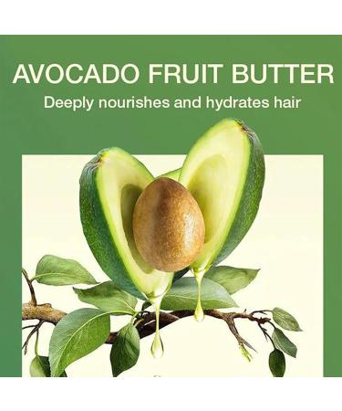 Traitements intensifs en avocat Masque capillaire conditionnement en profondeur Masque capillaire l'huile d'avocat masque d'humidit des poils r paration de poils endommag s masque (2pcs) - Buy Online on GoSupps.com