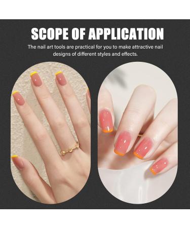 Minkissy Nail Art Stamper & Stamping Plates Set - Silicone Jelly with Scraper for DIY Nail Decor (Golden) - Perfect for International Shipping - Buy Online on GoSupps.com