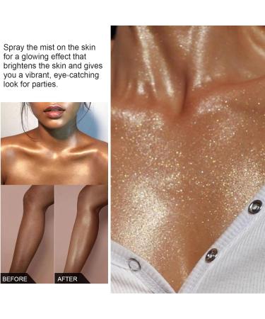  Pemarlis Body Illuminator Liquid Highlighter Shimmer Oil for Face Body Illuminator Liquid Shimmer Luminizer Oil Shimmer Oil for Face Body Legs Hydration Nature - Buy Online on GoSupps.com