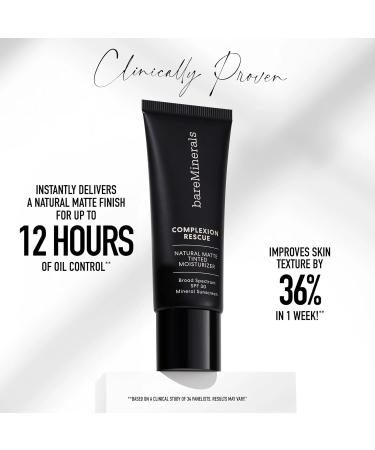 Complexion Rescue Natural Matte Tinted Moisturizer Chestnut 09 Vegan Cruelty-Free & Dermatologist-Tested - Buy Online on GoSupps.com
