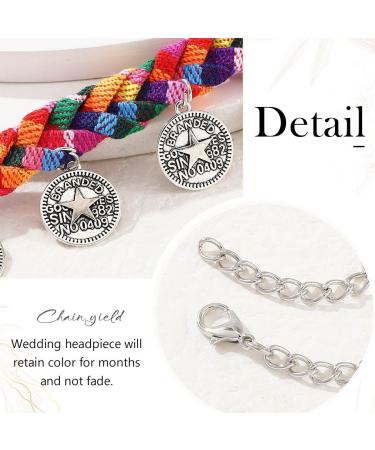 Reaky Sequins Head Chain Boho Tassels Headbands Star Headpiece Festival Hair Accessories for Women - Buy Online on GoSupps.com