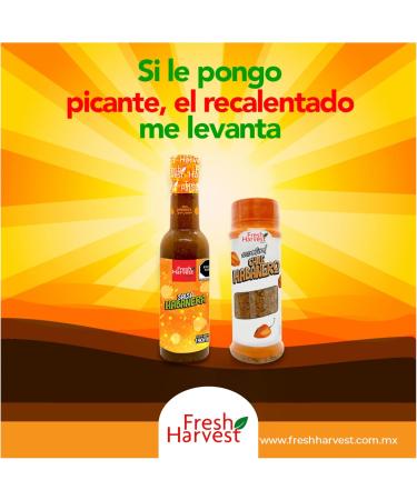 Ground Habanero Fresh Harvest chilli 45g/ Chile Habanero molido hot - Buy Online on GoSupps.com