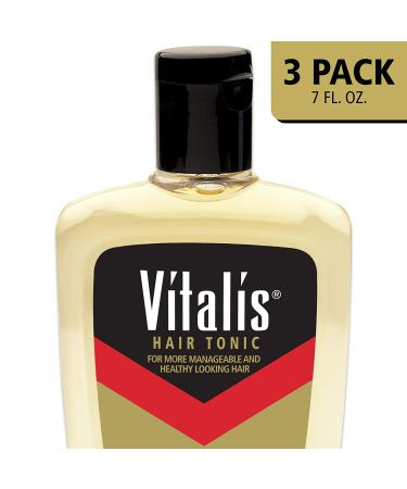 Vitalis Hair Tonic 7 Fl Oz - Pack of 3 (21 Oz) | VT06017V1 - Buy Online on GoSupps.com