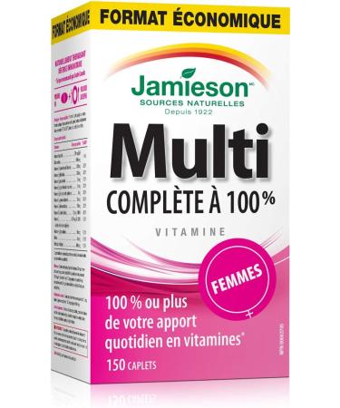 100 percent Complete Multivitamin for Women - Value Size 150 Caplets - Buy Online on GoSupps.com