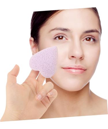 HONMEET Face Wash Makeup Removal Remove Makeup Exfoliator Sponge Makeup Removing Sponge Sponges Natural Facial Sponges Face Sponges Face Cleaning Sponge Sponges for Facial Purple - Buy Online on GoSupps.com
