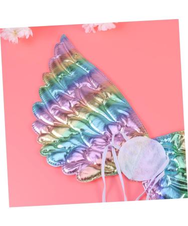 2 Pcs Kids Performance Costume Kids Clothes Dreses Girls Clothing Angel Wings Cosplay Child Colorfulx3pcs Size 1x3pcs - Buy Online on GoSupps.com