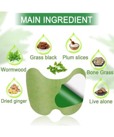 Piwosgol Knee Pain Relief Patch - 72 Natural Moxibustion Warm Patches for Knees Back & Neck Sore Muscles International Shipping Available - Buy Online on GoSupps.com